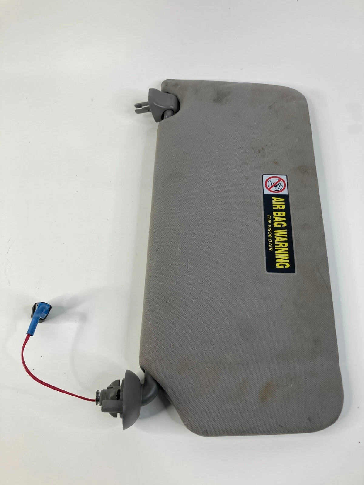2008-2012 HONDA ACCORD ROOF RIGHT PASSENGER SUN VISOR SUNVISOR W/ LIGHTS GRAY
