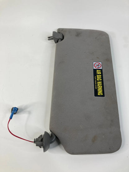 2008-2012 HONDA ACCORD ROOF RIGHT PASSENGER SUN VISOR SUNVISOR W/ LIGHTS GRAY