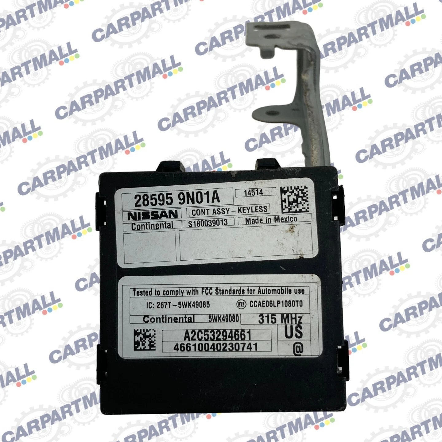 2009-2014 NISSAN MAXIMA 09-12 ALTIMA KEYLESS ENTRY CONTROL MODULE 28595-9N01A