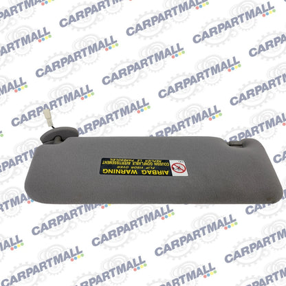 2002 2003 LEXUS ES300 PASSENGER RIGHT SUNVISOR SUN VISOR SHADE RH CLOTH GRAY OEM