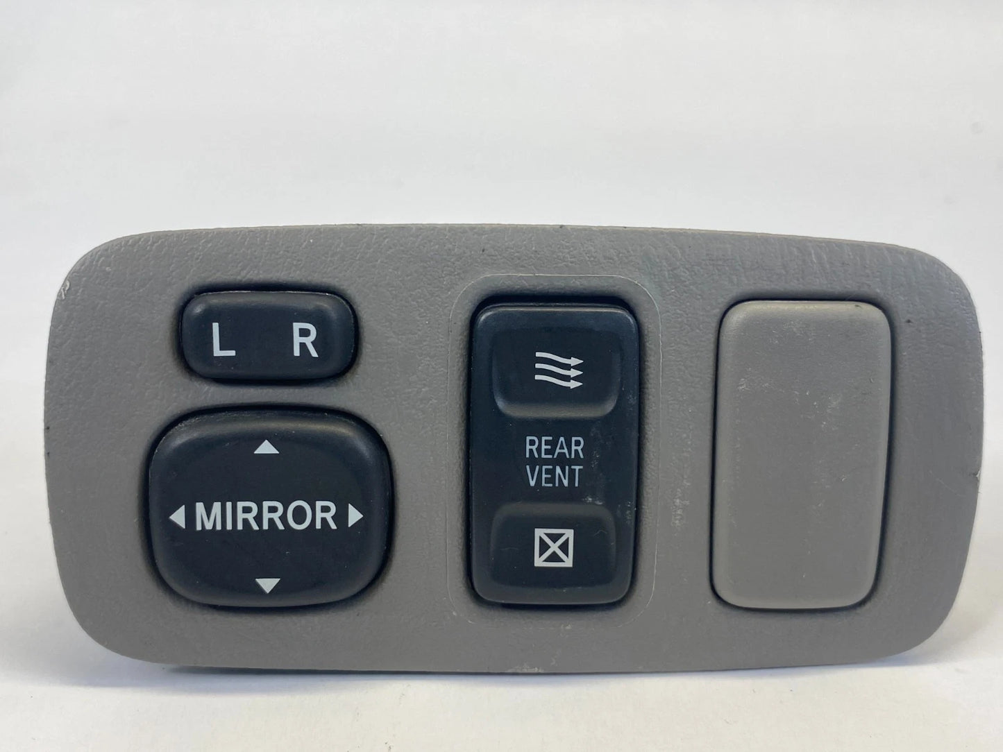 2004-2010 TOYOTA SIENNA FRONT DASH REAR VENT CONTROL SWITCH GRAY OEM