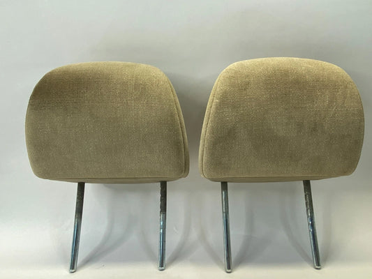 2008-2010 HONDA ACCORD SEDAN FRONT DRIVER PASSENGER SEAT HEAD REST HEADREST SET