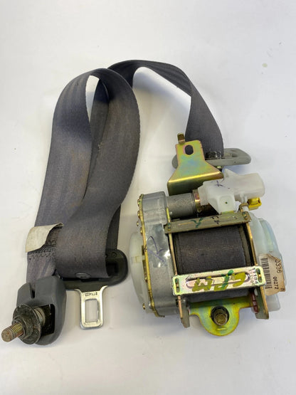 2001 2002 HONDA CIVIC FRONT RIGHT PASSENGER SEAT BELT RETRACTOR ASSY GRAY OEM