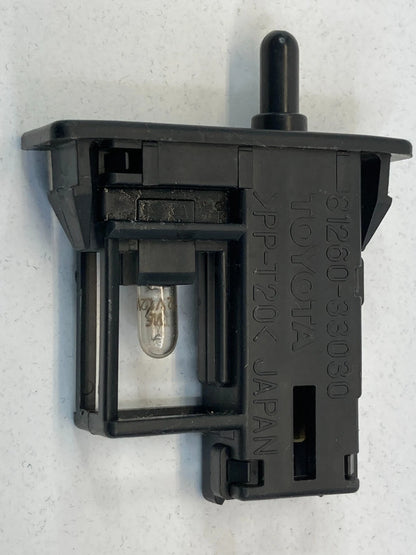 1997-2011 TOYOTA CAMRY FRONT PASSENGER GLOVE BOX DOOR LIGHT SWITCH 81260-33030