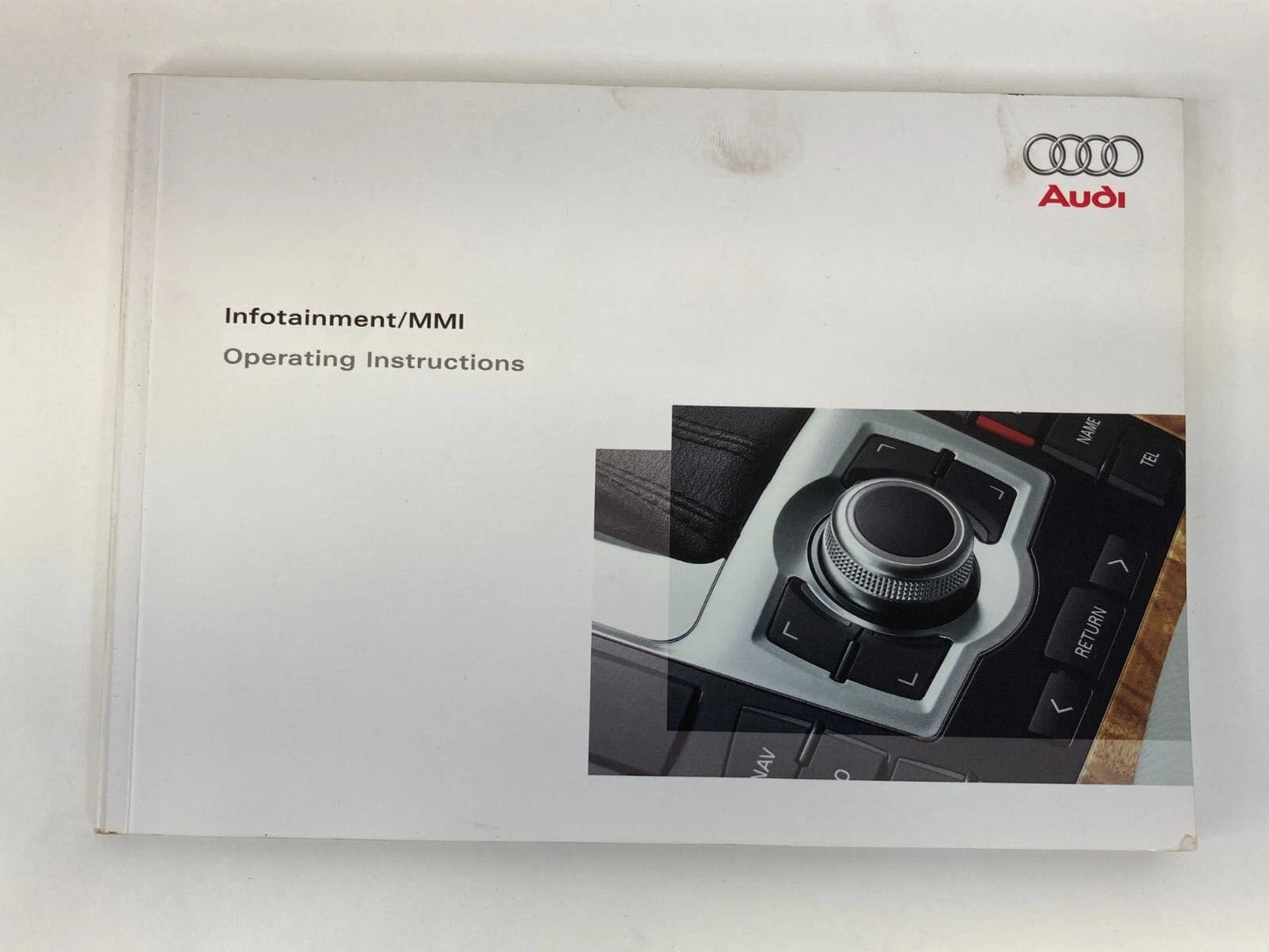 2008 AUDI A6 OWNERS MANUAL QUICK REFERENCE GUIDE BOOK SET W/ CASE OEM