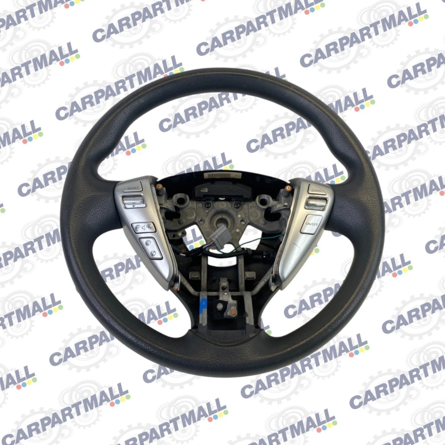2017-2019 NISSAN VERSA STEERING WHEEL W CRUISE CONTROL SWITCHES OEM 48430-9EK1A