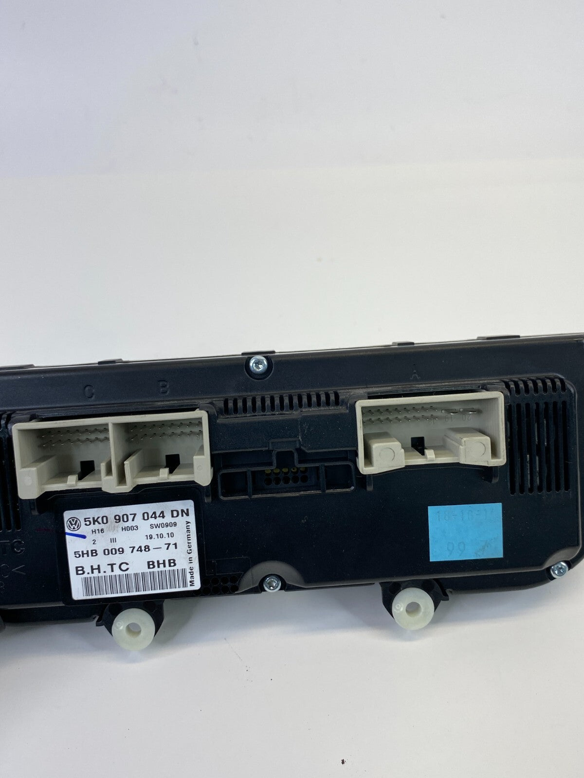 2009-2011 Volkswagen CC AC Heater Temperature Climate Control Switch 5HB009748