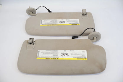 2011-2013 JEEP GRAND CHEROKEE ROOF LEFT & RIGHT SUNVISOR SUN VISOR PAIR SET OEM