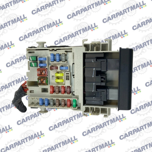 2013-2015 CHEVROLET MALIBU 2.5L INTERIOR DASH CABIN FUSE RELAY BOX OEM 13222786