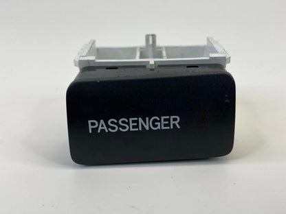 03 04 TOYOTA COROLLA DASH RIGHT PASSENGER SEAT BELT SWITCH INDICATOR LIGHT 2 PIN