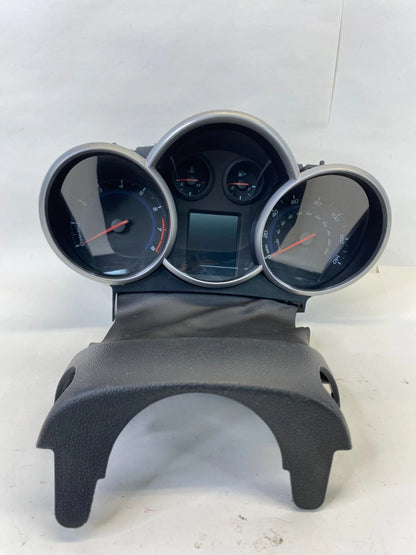 13-16 CHEVY CRUZE SPEEDOMETER INSTRUMENT CLUSTER GAUGE COLUMN COVER 95129378 OEM