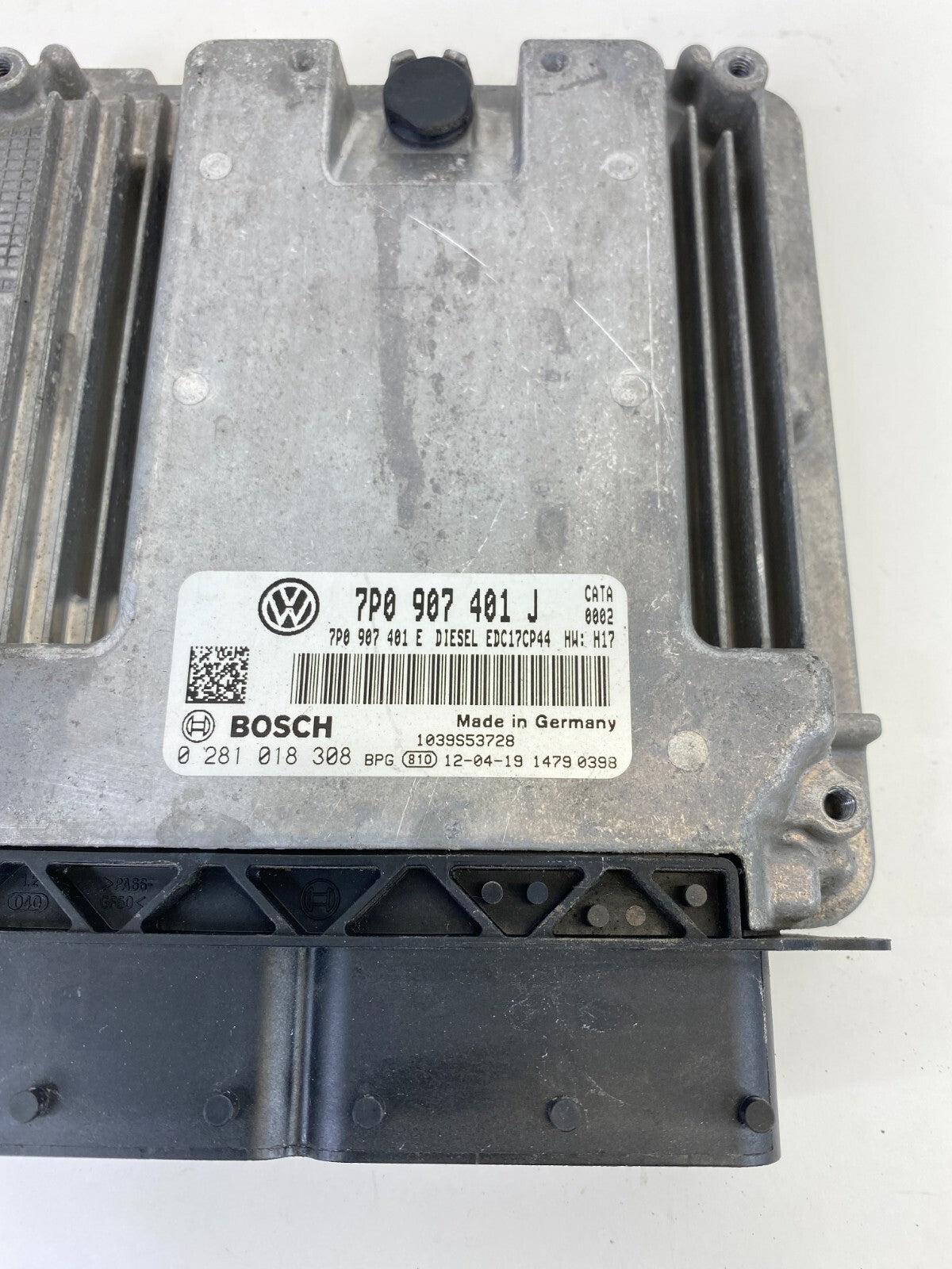 2011 2012 VW Volkswagen Touareg 3.0L Engine Computer Control Module ECM ECU PCM