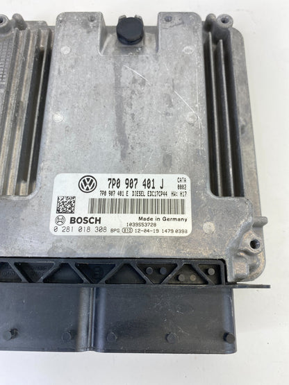 2011 2012 VW Volkswagen Touareg 3.0L Engine Computer Control Module ECM ECU PCM