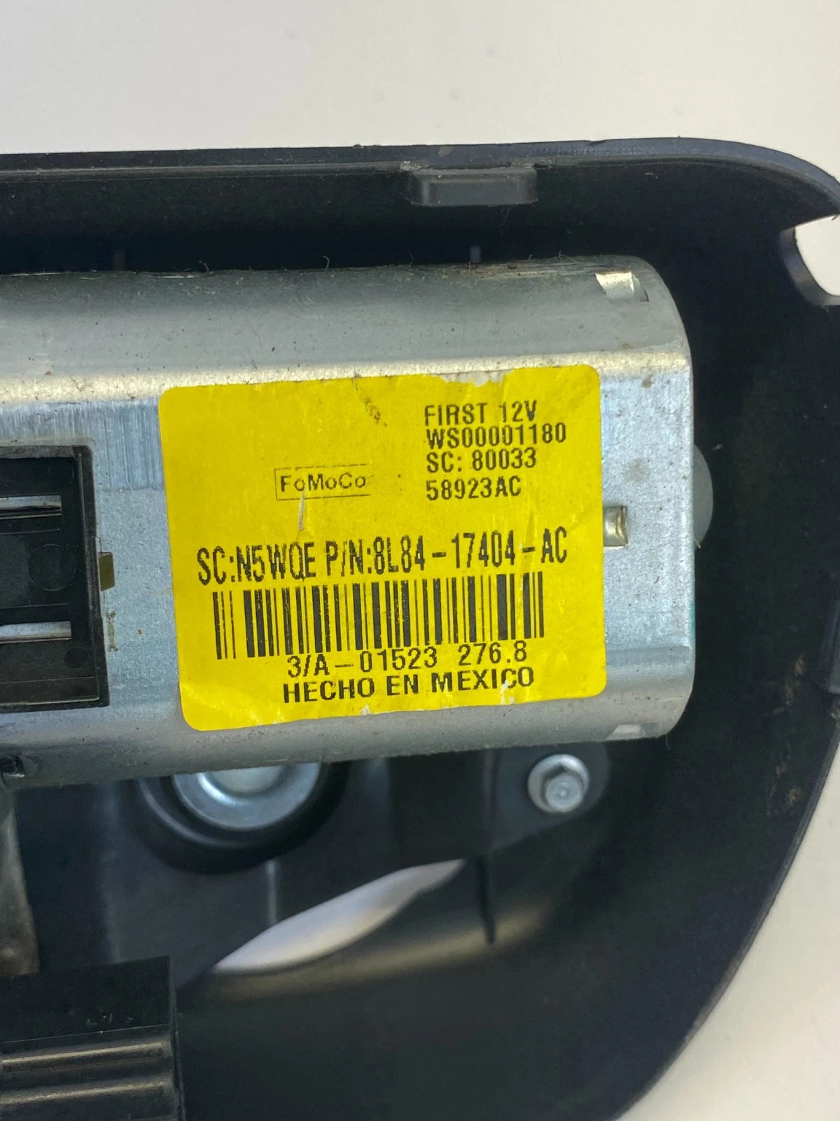 2008-2012 FORD ESCAPE REAR WINDSHIELD WIPER MOTOR ASSEMBLY OEM 8L84-17404-AC