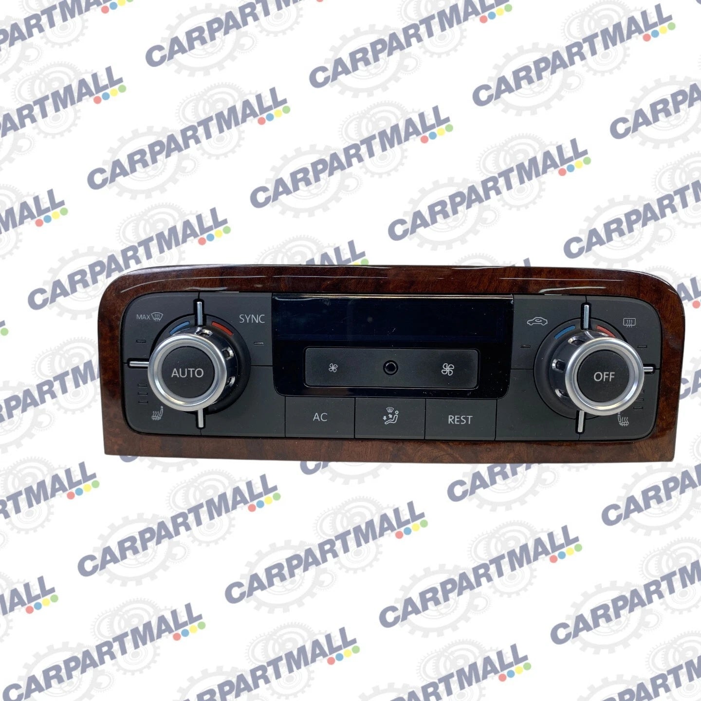 11-17 VW TOUAREG DASH AC HEATER TEMP CLIMATE CONTROL PANEL SWITCH 7P6907040BK