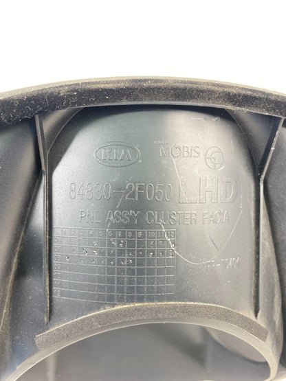 2004-2009 KIA SPECTRA DASH INSTRUMENT CLUSTER BEZEL TRIM COVER 84830-2F050 OEM