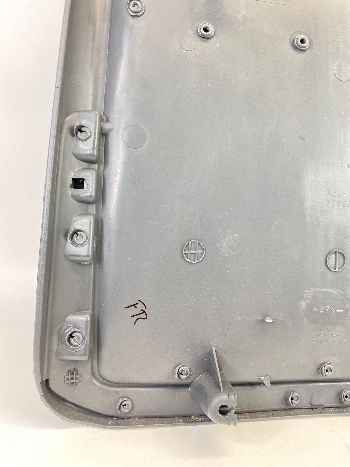 2003-2008 Honda Pilot Front Right Passenger Seat Back Cover Panel Net Grey OEM