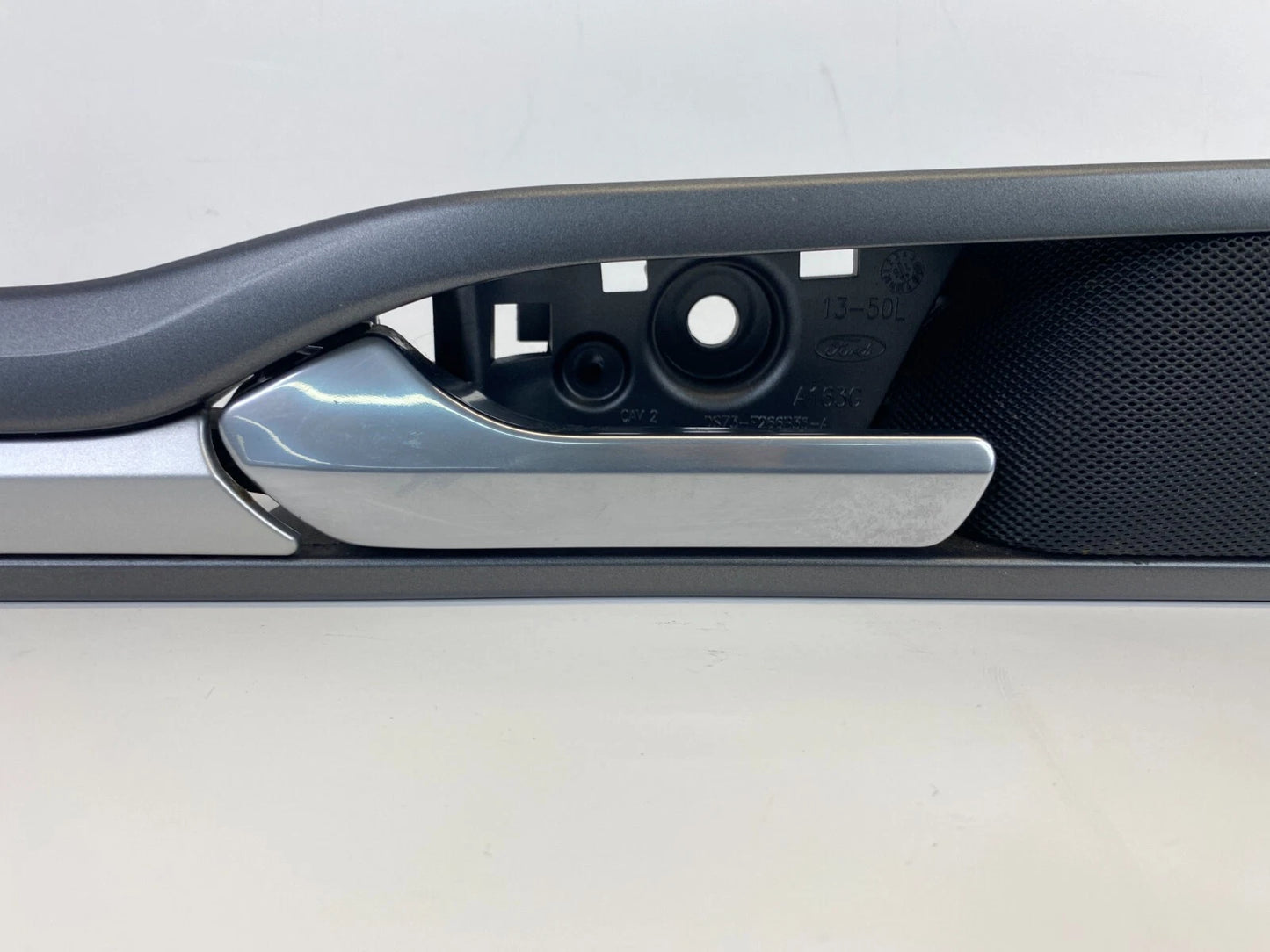 13-16 FORD FUSION REAR LEFT SIDE INTERIOR DOOR HANDLE W/ BEZEL TRIM DS7318C927AA