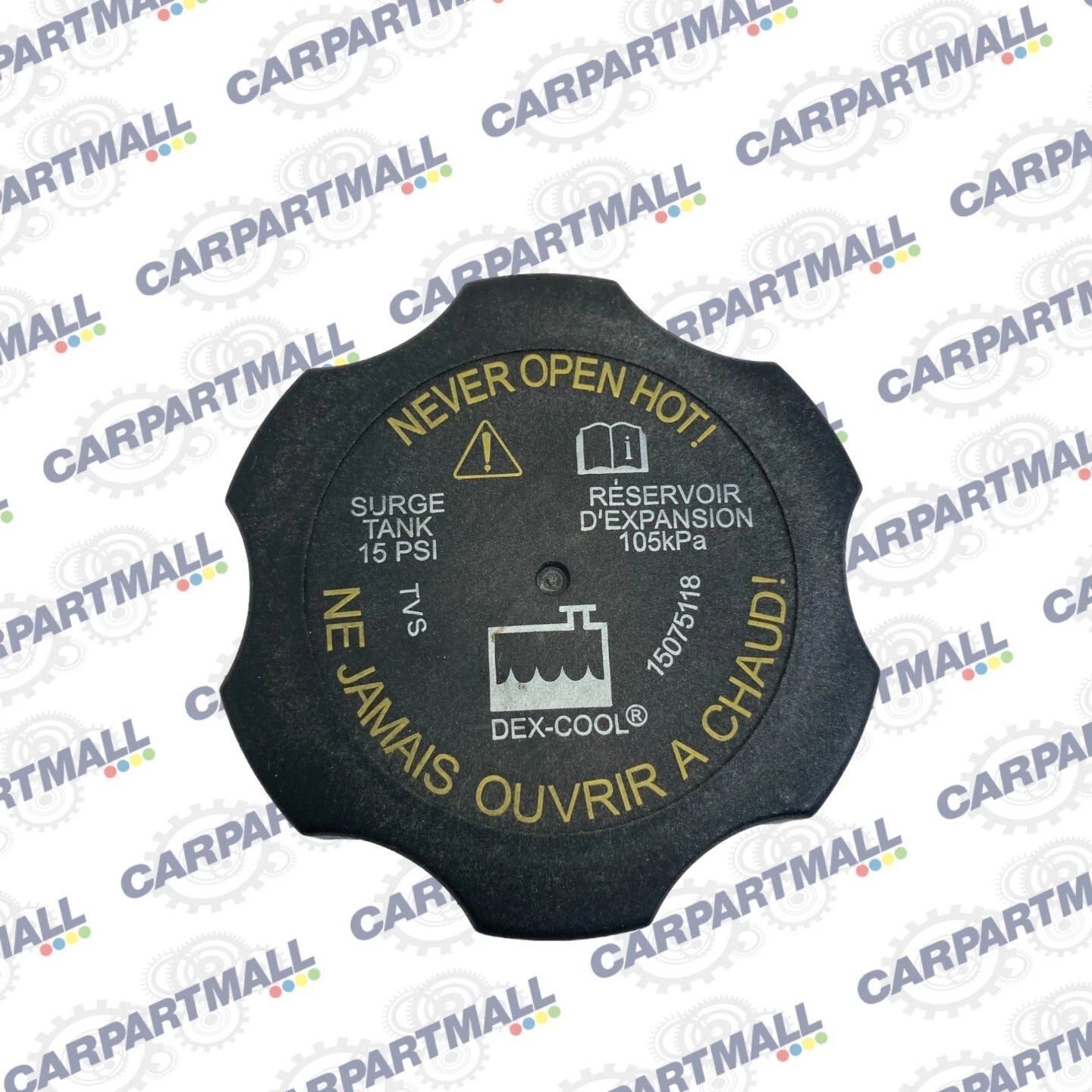 2010-2017 CHEVROLET EQUINOX RADIATOR COOLANT SURGE TANK CAP COVER LID OEM