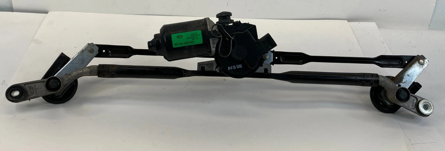 14-25 KIA SOUL FRONT WINDSHIELD WIPER MOTOR TRANSMISSION W/ LINKAGE 98100B20 OEM