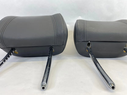 2008 BMW 335XI 07-09 335I COUPE FRONT LEFT & RIGHT SEAT HEADREST SET LEATHER OEM