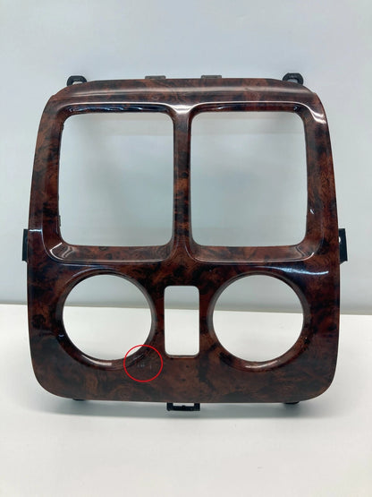 2003-2006 ACURA MDX CENTER CONSOLE REAR A/C CLIMATE CONTROL COVER BEZEL TRIM OEM