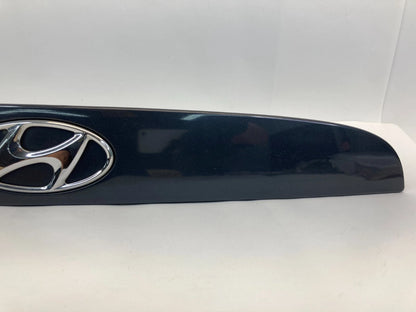 2006 2007 HYUNDAI ACCENT REAR LIFTGATE TAILGATE LICENSE MOLDING W/ EMBLEM & LAMP
