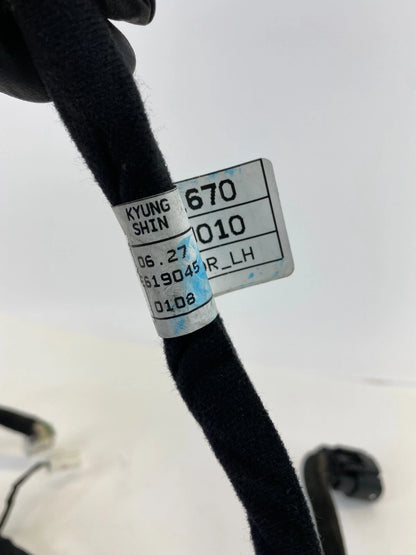 2014-2016 KIA OPTIMA SEDAN REAR LEFT SIDE DOOR PANEL WIRE WIRING HARNESS OEM