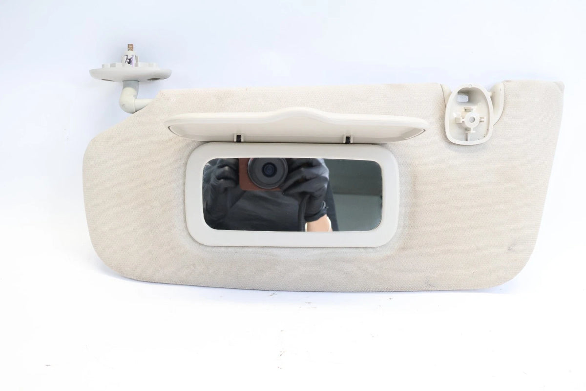 2011-2017 JEEP COMPASS PATRIOT SUN VISOR PAIR DRIVER PASSENGER GRAY OEM
