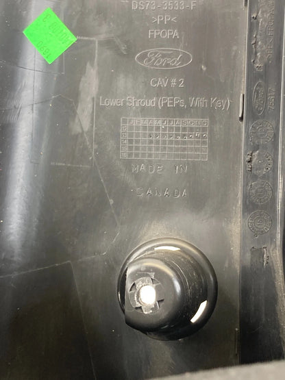 2013-2020 FORD FUSION STEERING COLUMN UPPER & LOWER COVER TRIM DS73-3533-F
