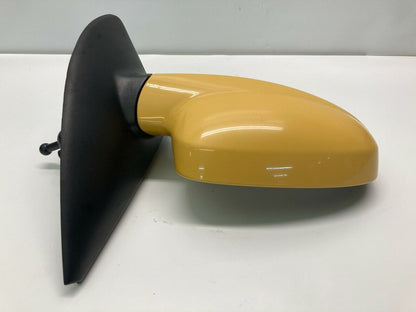 2004 2005 Chevrolet Aveo Right Passenger Side View Manual Door Mirror Yellow OEM