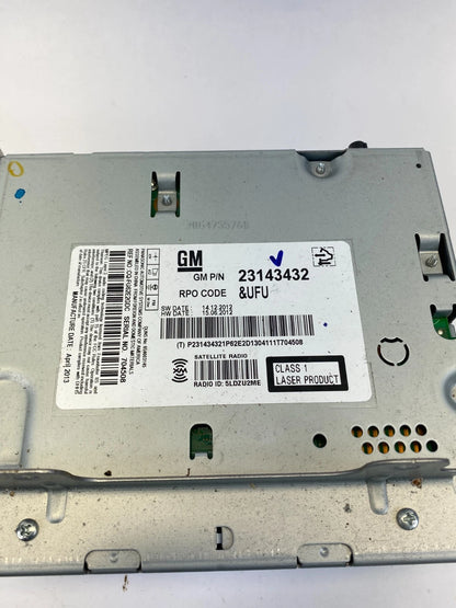 2013 13 GMC TERRAIN RADIO AM/FM CD PLAYER RECEIVER MODULE UNIT 23143432 OEM