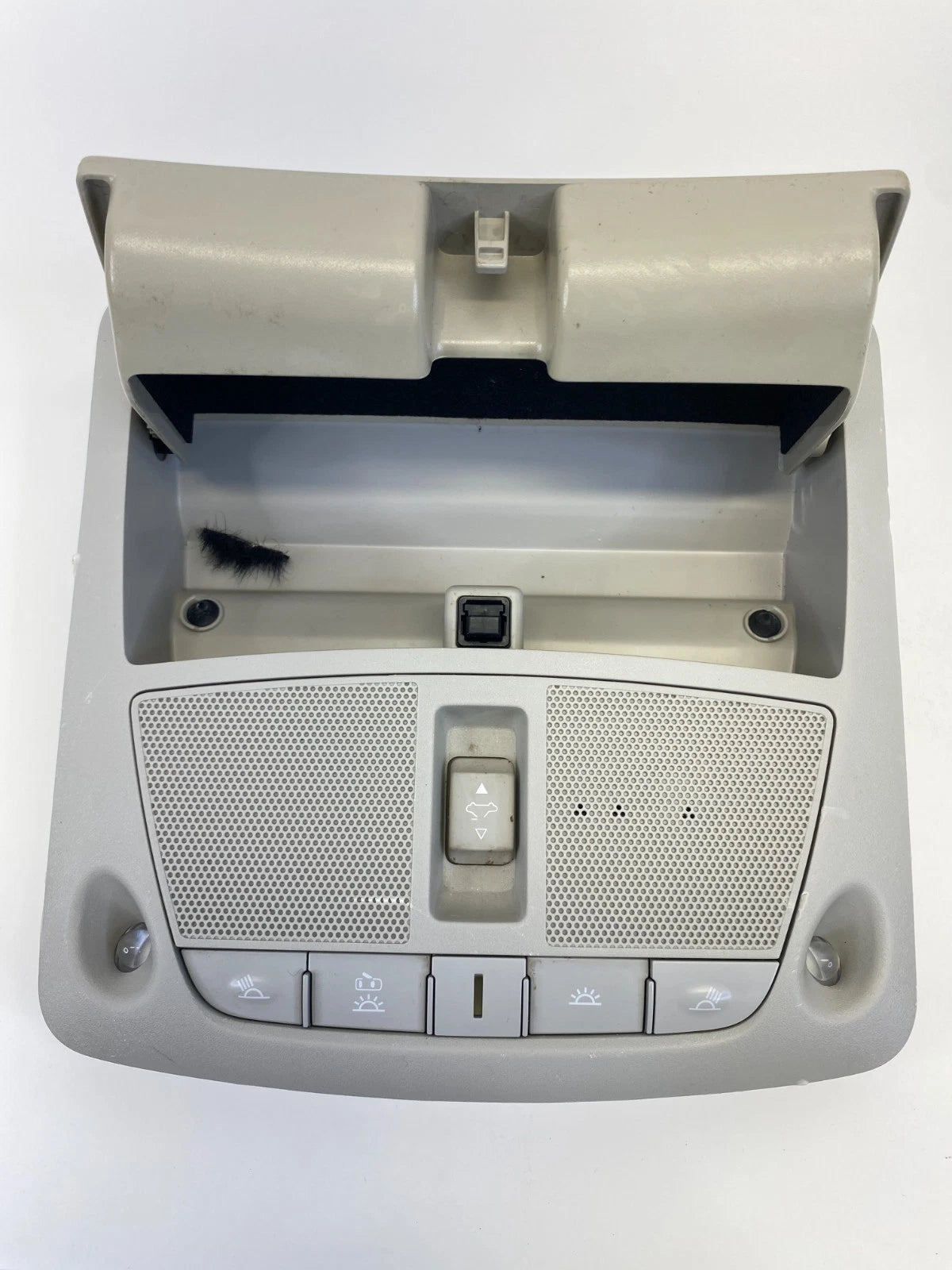 13-15 NISSAN PATHFINDER FRONT OVERHEAD DOME MAP LIGHT CONSOLE W/ SUNROOF SWITCH