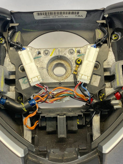 2009-2014 ACURA TL STEERING WHEEL W AUDIO & CRUISE CONTROL SWITCHES 78500TK4A914