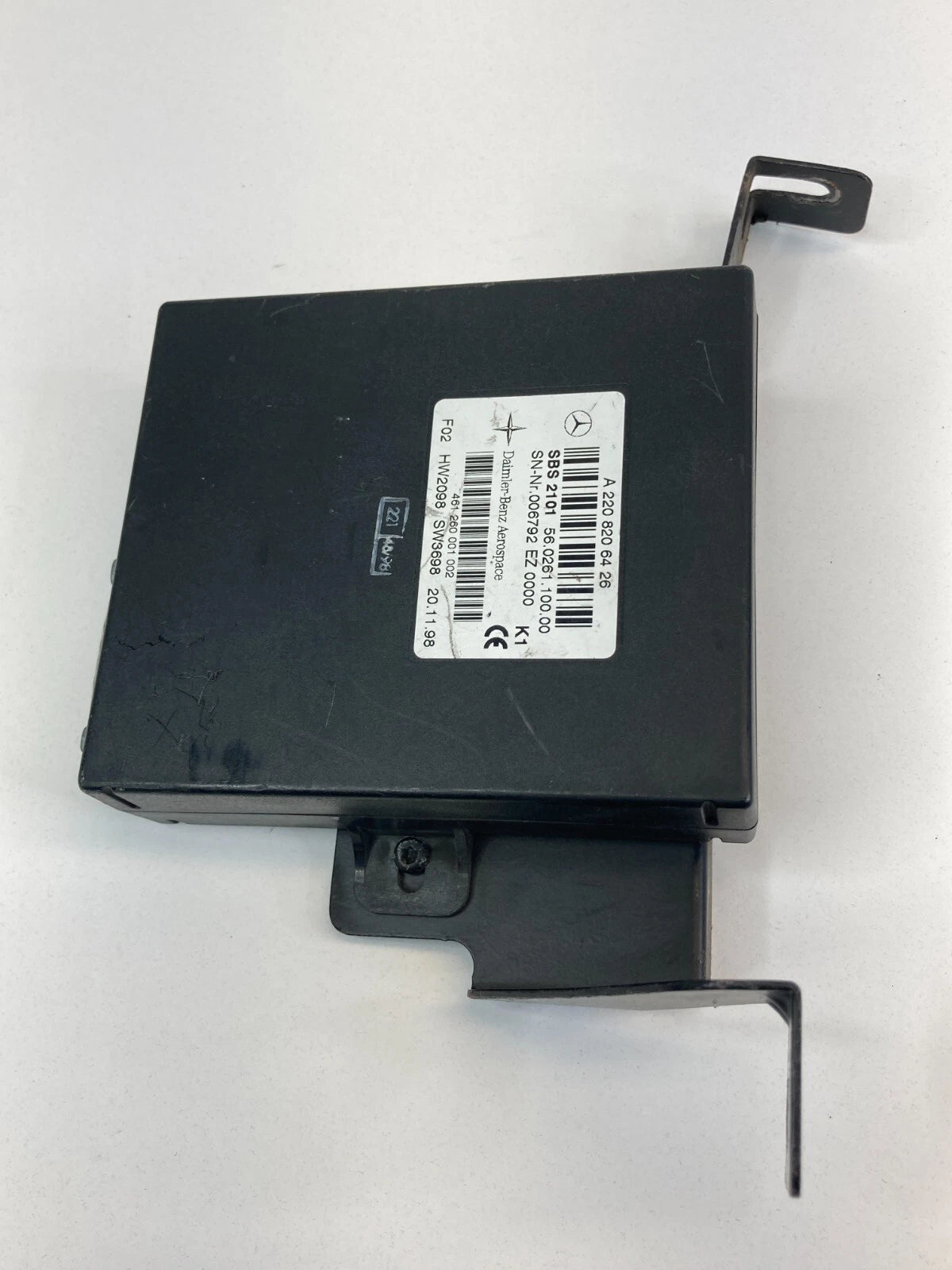 2000-2006 MERCEDES-BENZ S 500 COMUNICATION VIOCE CONTROL MODULE UNIT 2208206426