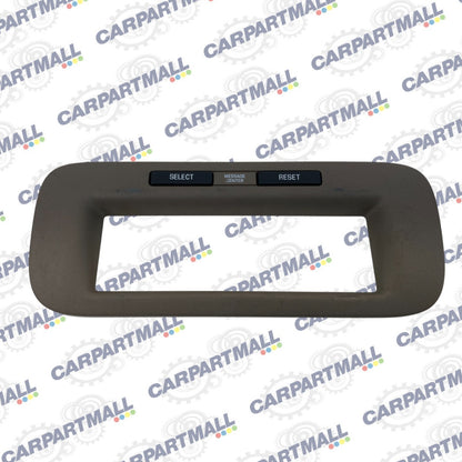 1998-2002 Lincoln Town Car A/C Heater Climate Control Cover Bezel Trim w/ Switch