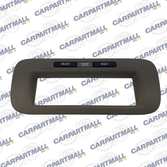 1998-2002 Lincoln Town Car A/C Heater Climate Control Cover Bezel Trim w/ Switch