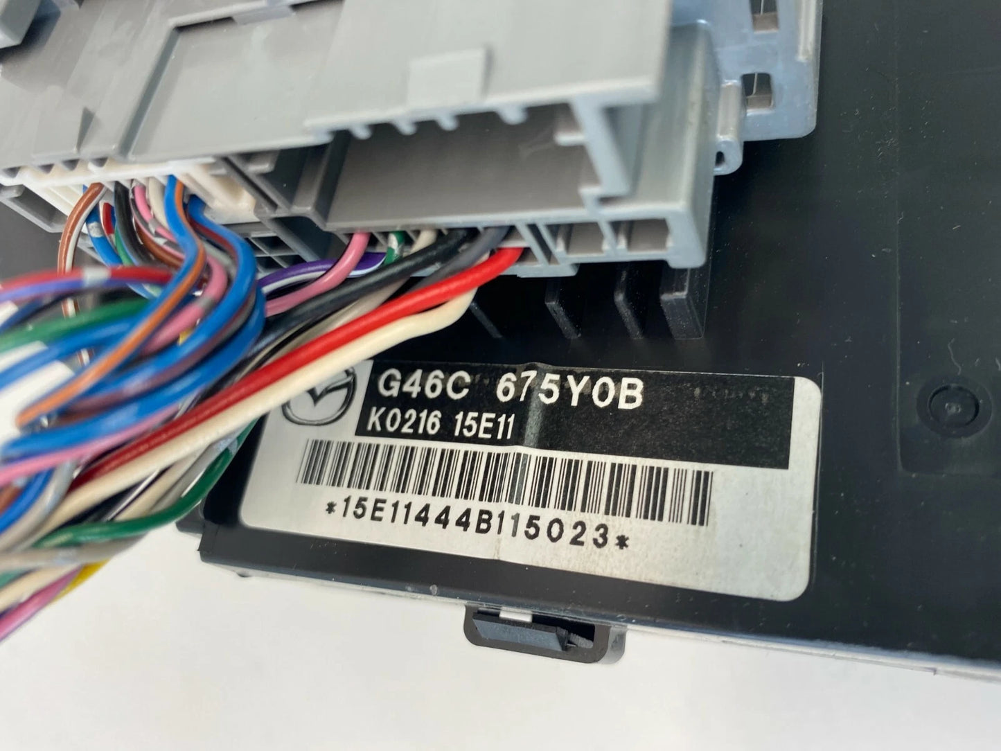 2016 MAZDA 6 2.5L 16V REAR BCM BODY CONTROL COMPUTER UNIT PART G46C-675Y0B OEM