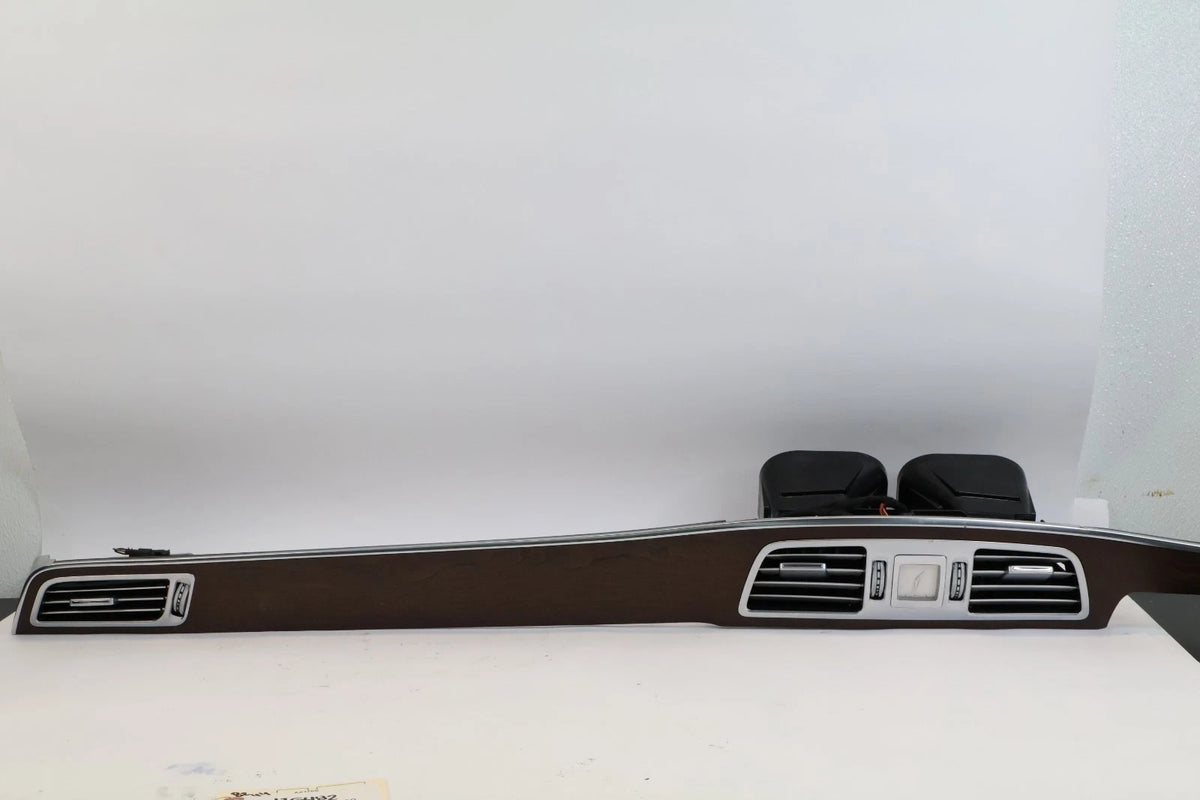 2013-2016 MERCEDES-BENZ E350 FRONT DASH AIR VENT GRILLES CLOCK BEZEL A2126803093