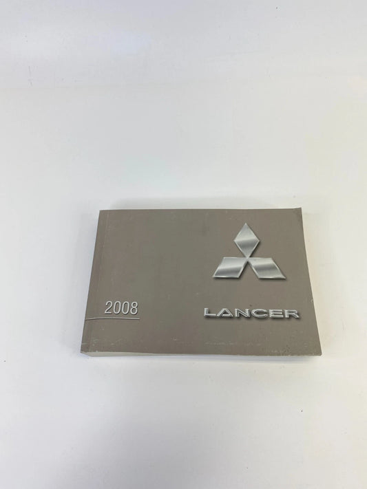 2008 08 MITSUBISHI LANCER WARRANTY & MAINTENANCE MANUAL QUICK GUIDE BOOK OEM