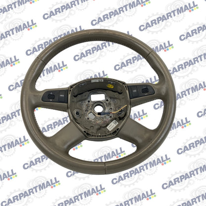 2006 2007 2008 AUDI A6 LEFT DRIVER SIDE STEERING WHEEL 4F0-419-091-DB-1ZH OEM