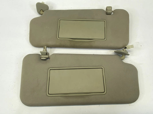 2009-2014 NISSAN MURANO SUN VISOR SUNVISOR DRIVER PASSENGER LH RH SET OEM