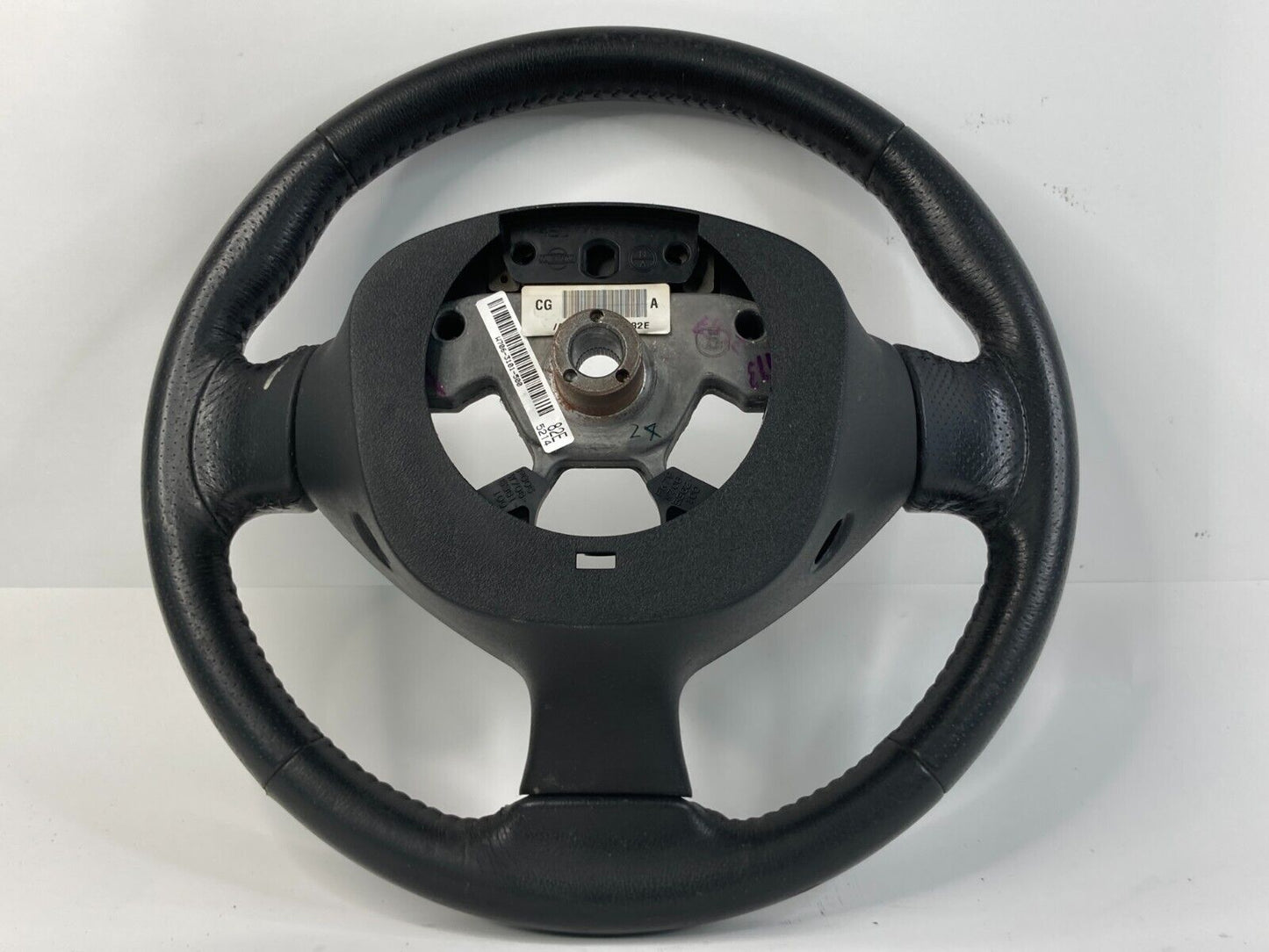 2013 2014 Nissan Maxima S & SV Steering Wheel Black Leather 48430-ZX82E OEM