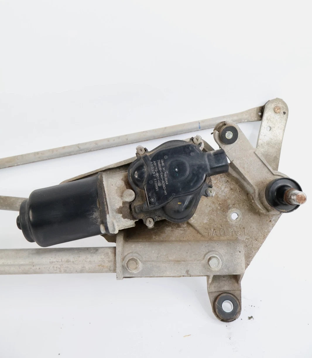 2008-2012 HONDA ACCORD FRONT WIPER MOTOR LINKAGE ASSEMBLY OEM 76505-TA0-A020-M1