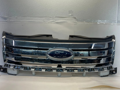 2007 08 09 2010 FORD EDGE FRONT UPPER GRILL GRILLE CHROME 7T43-8A164 OEM
