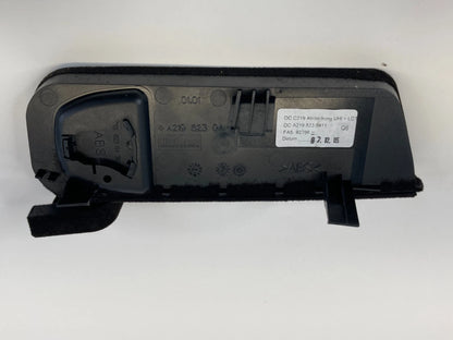 2006 MERCEDES BENZ CLS500 CENTER CONSOLE INSERT VOICE CONTROL COVER A2198230411