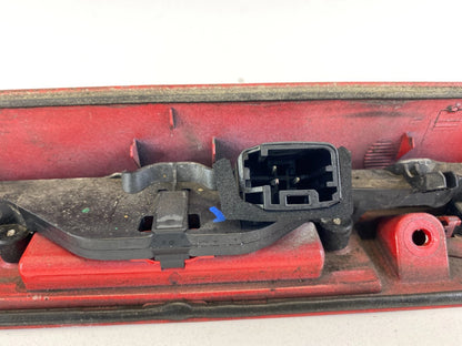 2004-2008 VOLVO S40 TRUNK LID LICENSE PLATE HANDLE MOLDING COVER 39880383 RED