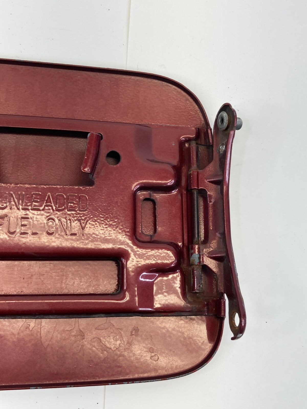 1997-2001 Toyota Camry Fuel Filler Door Gas Tank Lid Cover Vintage Red Pearl OEM