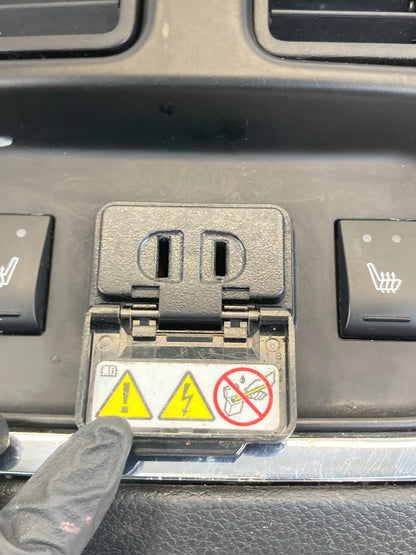 2011-2013 Dodge Durango Rear Center Console A/C Air Vent Heater Seat Switch OEM