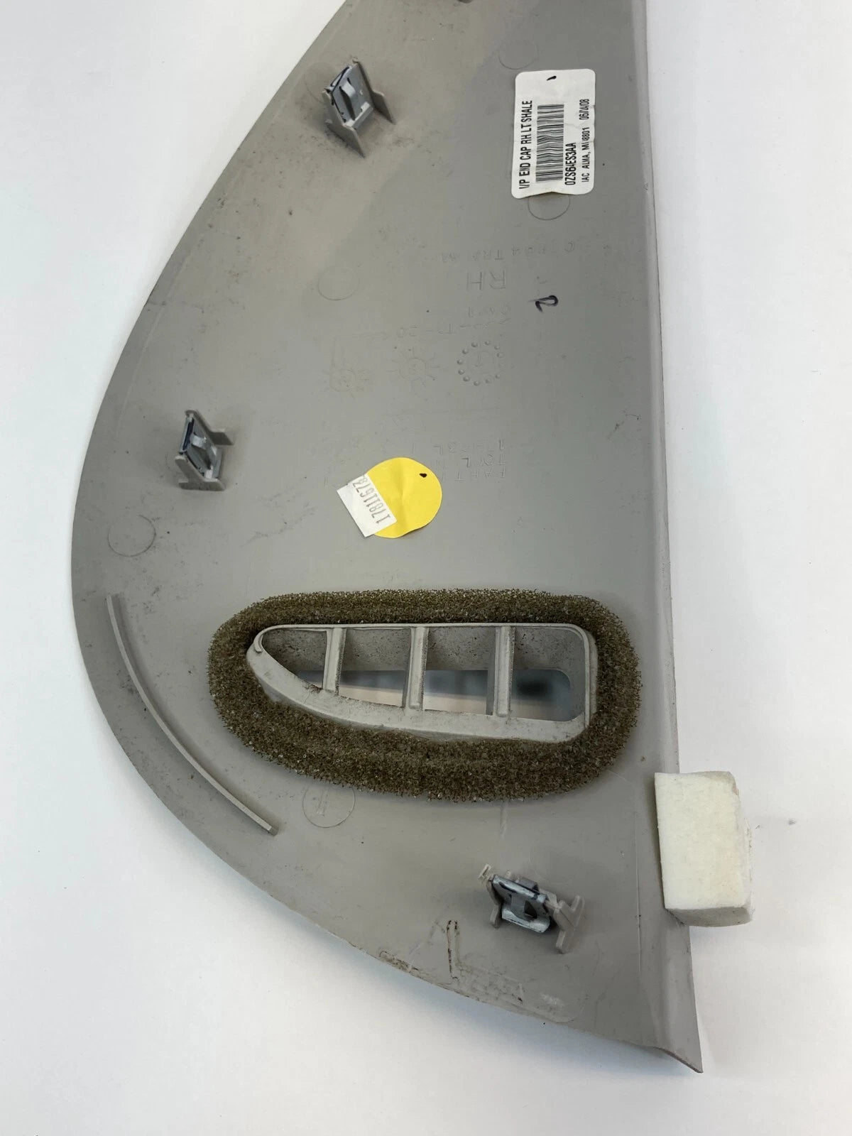 08-10 CHRYSLER TOWN & COUNTRY DASH RIGHT SIDE END CAP COVER TRIM 0ZS64ES3AA OEM